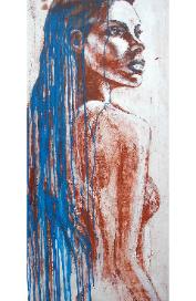 Erin Schroeder Fine Art Nude 18 in wide x 36 in tall